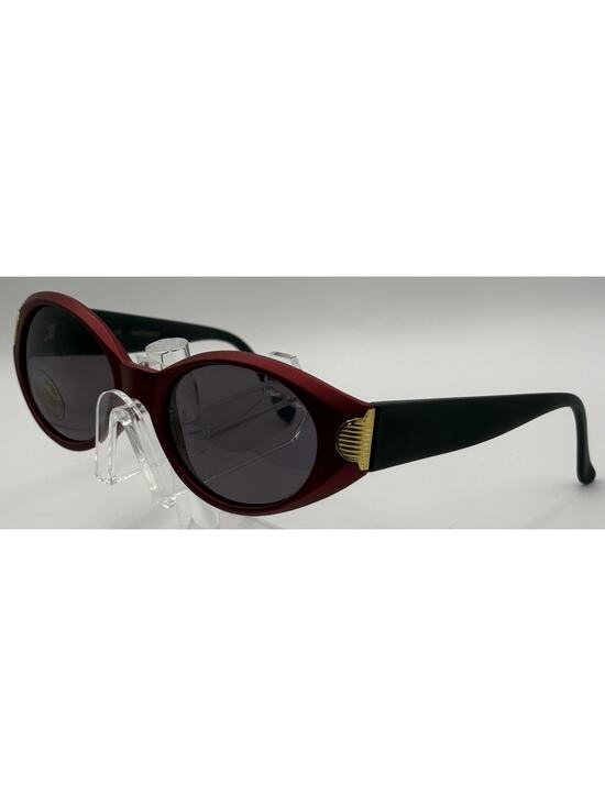 Essence 706 Raspberry Oval Sunglasses Red Black Women Made In Italy main image 7